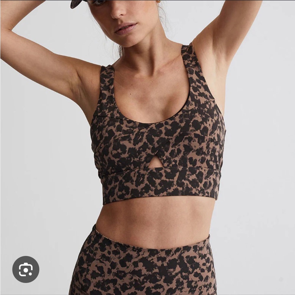 Varley Let’s Go Staunton Sports Bra Leopard